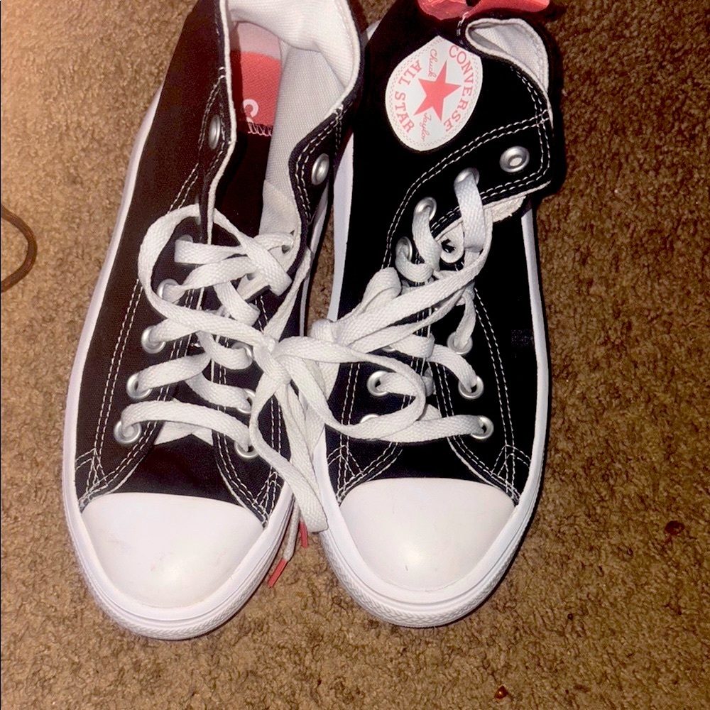 Converse Classic Black and White High-Tops